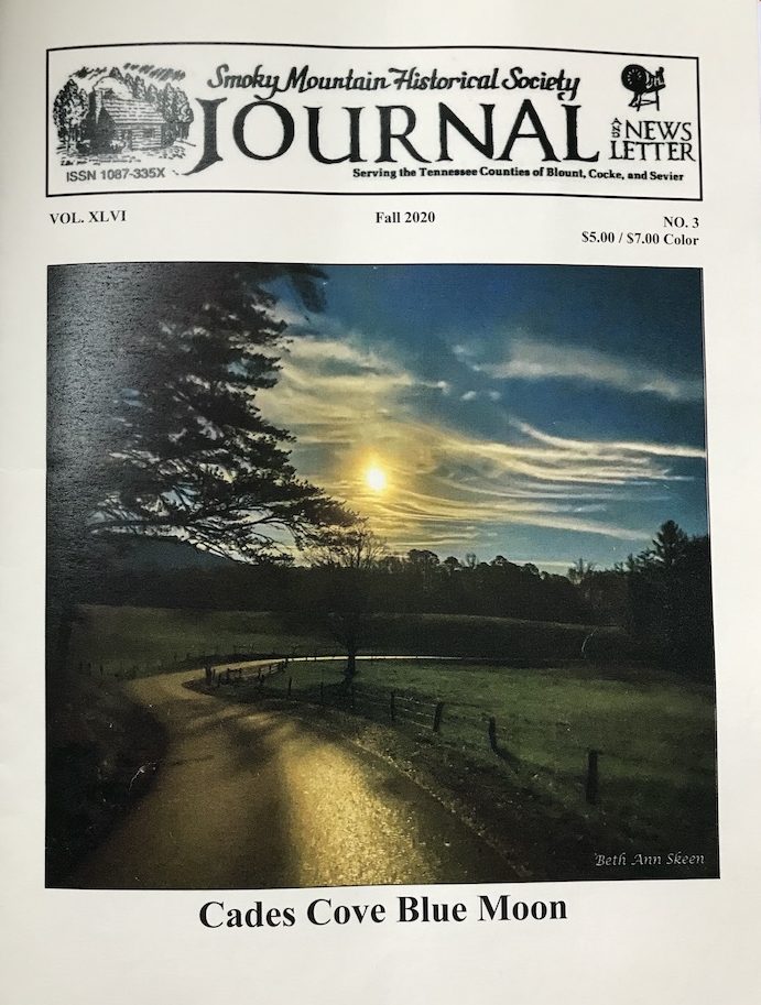 Smoky Mountain Historical Society Journal NL Fall 2020
